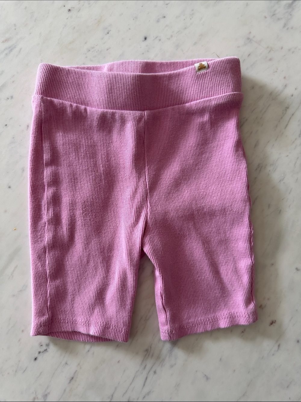 Gap Pink Ribbed Bike Shorts